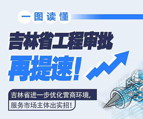 吉林省工程審批再提速！